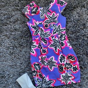 Nasty Gal - Multicolored Printed Flower Mini Dress